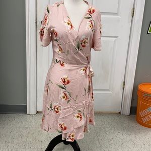 Monteau tie wrap around dress ( medium )